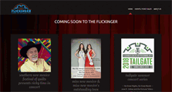 Desktop Screenshot of flickingercenter.com